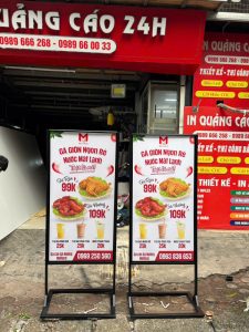 Standee Fomex tại In Quảng Cáo 24H