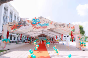 Thi công backdrop tại hà nội